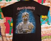20% OFF IRON MAIDEN 1984 "American Slavery Tour"  Size M T-Shirt