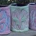 Burlap or Seersucker Koozies