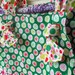 Half Off Christmas Tree Ruffle Toddler Dress Knotted Straps Size 6 green, red, pink, christmas tree, polka dots