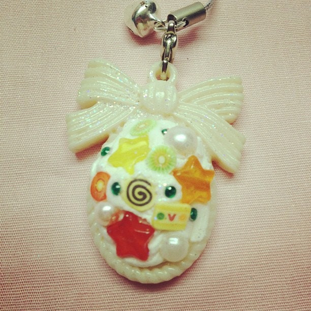 Shining Stars Cabochon Phone Charm