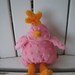 Pink and Orange Floppy Chicken
