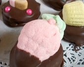 Party Favors, Chocolate Covered Oreos with Strawberry, Ice Cream Cone , Marshmallow, Kids Birthdays, Party Favors