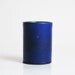 Mid Century Modern Studio Pottery Cobalt Cylinder Vase