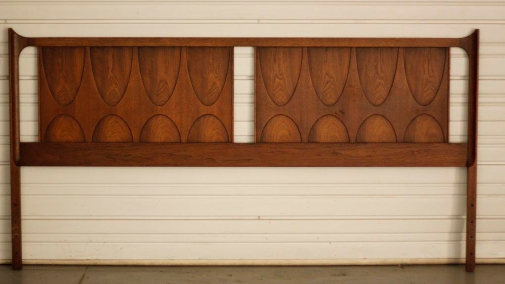 RESERVED King Size Broyhill Brasilia Walnut Headboard
