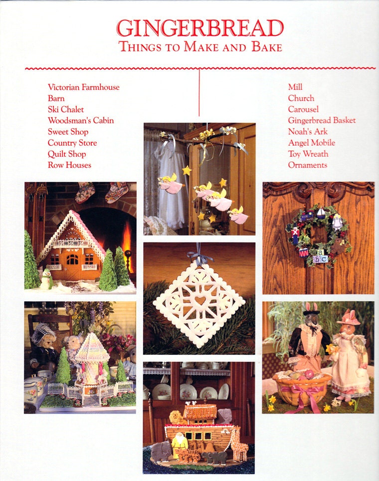 Book - Gingerbread, Things to Make and Bake by Layman and Morganroth