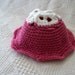 Baby Girl Hat, Crochet Baby Hats, Infant Bonnet , Baby Bucket Hat, Crochet Hat Girls, Toddler Hat, Flower Hat, Infant Hat, Pink Baby Cloche