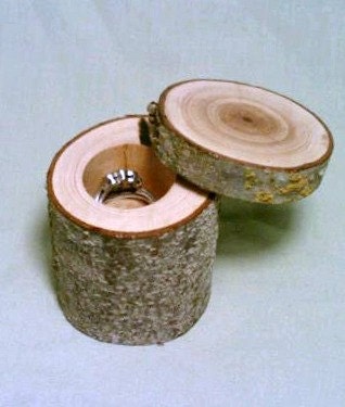 Rustic Ring Bearer Box, Rustic Jewelry Box, Ring Holder, Rustic Wedding