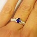 Sapphire ring size 6