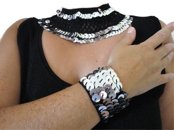 Women necklace-women jewelry-women bracelets-crochet collar necklace-crochet accessories-women's accessories