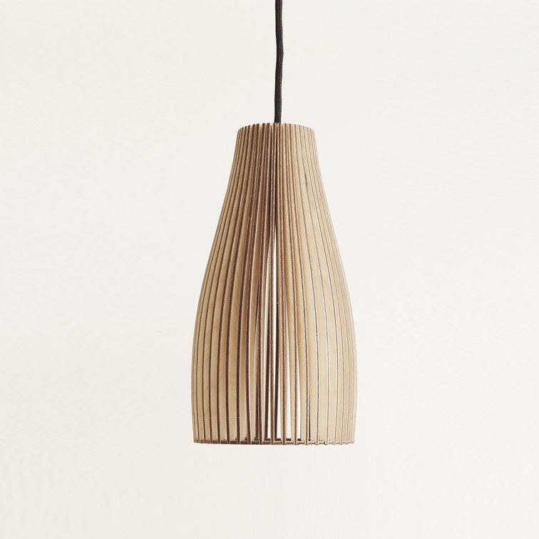 Ena  - wooden hanging lamp - envelamp