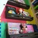 Wall Hanging Book Shelves, set of 3 in expresso brown