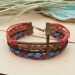 Bracelet-Cross bracelet-British bracelet- Gift for girl friend or boy friend