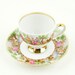 Vintage - Lovely little teacup and saucer - Bavaria Mitterteich - Germany - Romantic scenes