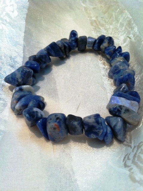 Chunky Sodalite Nugget Bracelet