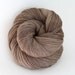 Hand Dyed Merino Tussah Silk Lace Yarn - Mushroom