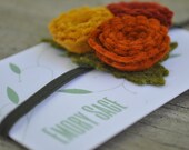 Cluster Headband - Red, Gold, and Orange
