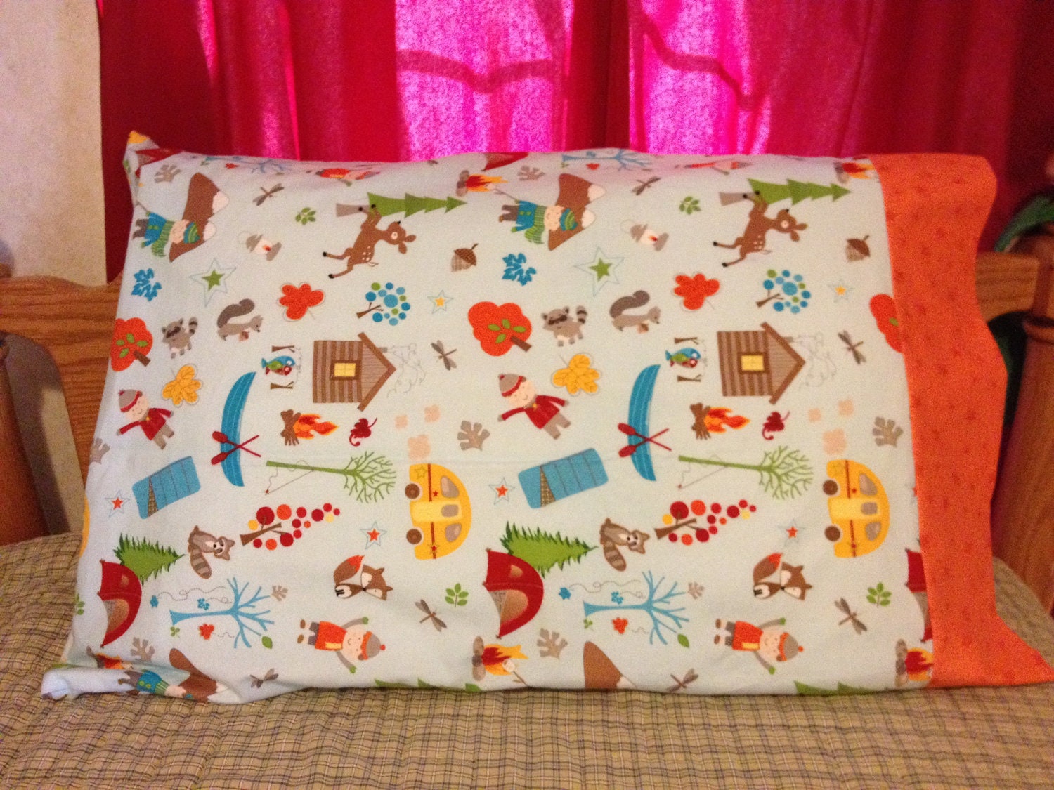Fox Trails Pillowcase Kit for Riley Blake