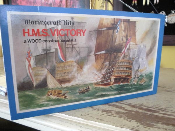 Wooden ship model of H. M. S. Victory