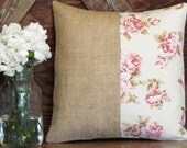 Rustic & Shabby Pillow w/ Stuffing
