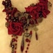 Queen of Roses Steampunk necklace