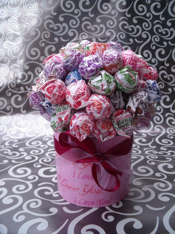 Dum Dum Lollipop Candy Bouquet / Centerpiece by JessieRaesBoutique