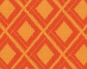 SALE - Simply Color Fabric Collection - V and Co. for Moda - Diamonds in Sweet Tangerine - Half Yard