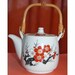 Vintage Japanese Teapot Bamboo Handle