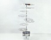 Handmade Upcycled Computer Art Industrial Sunflower Sun Catcher Home Decor Computers and Clocks -- FREE Priority SHIPPING Included
