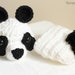 MADE TO ORDER Crochet Panda Set Photo Prop/newborn/0-3 months