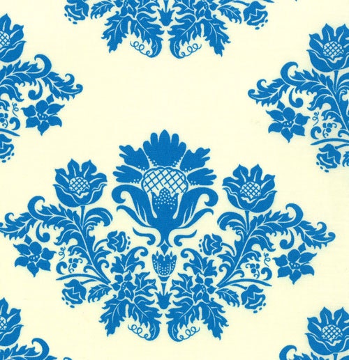 1 YARD Lilly Ashburry - SUMMER HOUSE in Blue Marshmallow