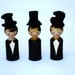 Twenties Ladies Figures Twenties German Gnome Ornaments Wooden Erzgebirge Dolls Folk Doll