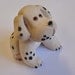 Rare Uruguay Ceramics Dalmatian Dog Figurine Vintage 1980's