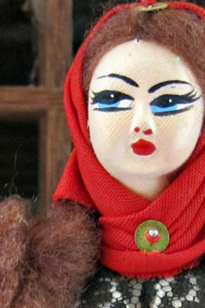 Vintage Doll - Mexican Doll - Spanish Doll - Ethnic Doll - Antique Doll - Old Doll - Italian Doll - International Doll