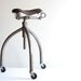 Bicycle stool. Handcrafted, vintage industrial stool