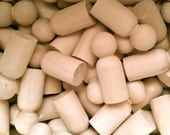 10 Wood Peg Dolls - Wood Peg People - Husband or Dad - Craft and Party Supplies Il_170x135