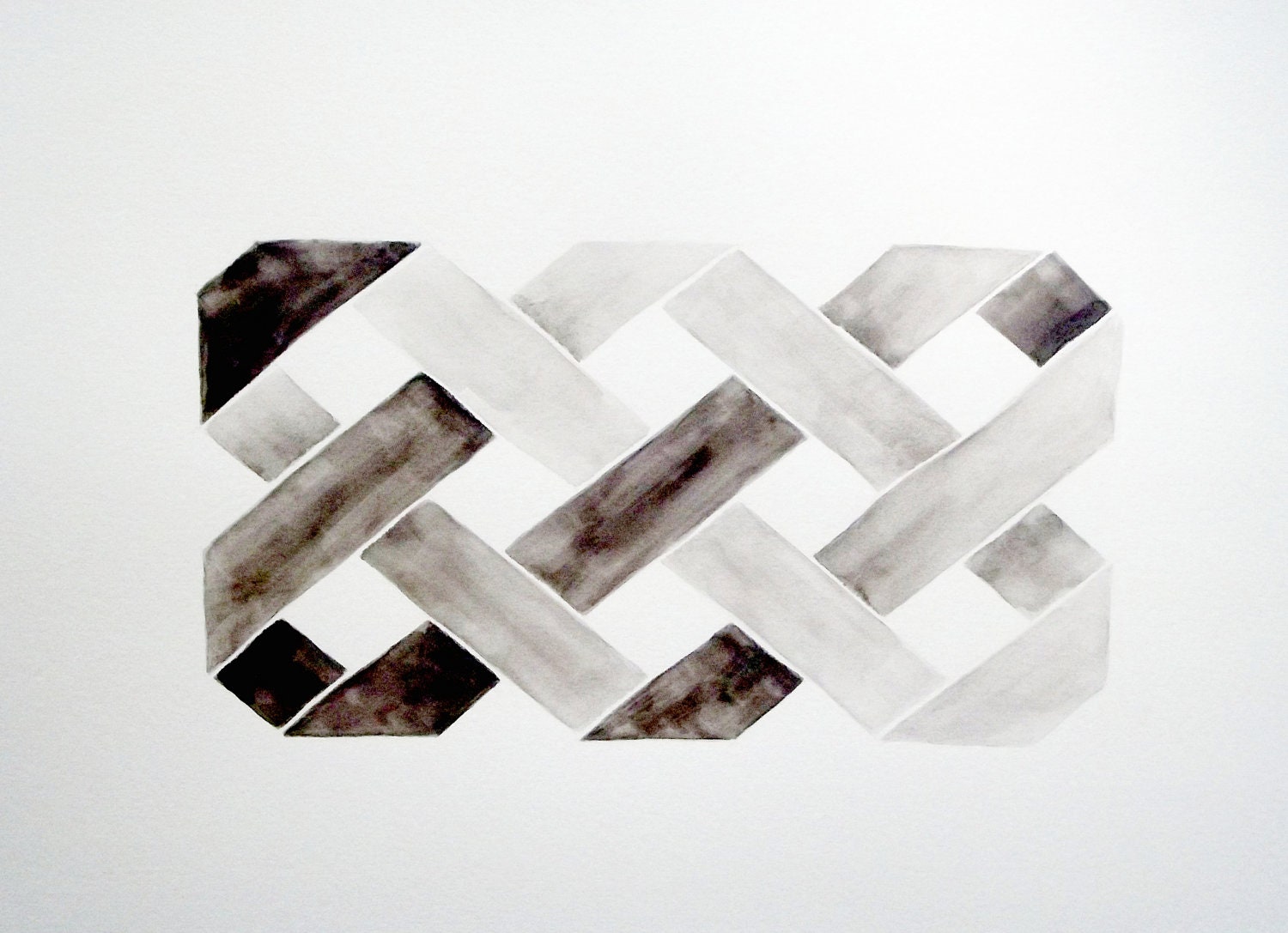 Geometry II - Original Watercolor