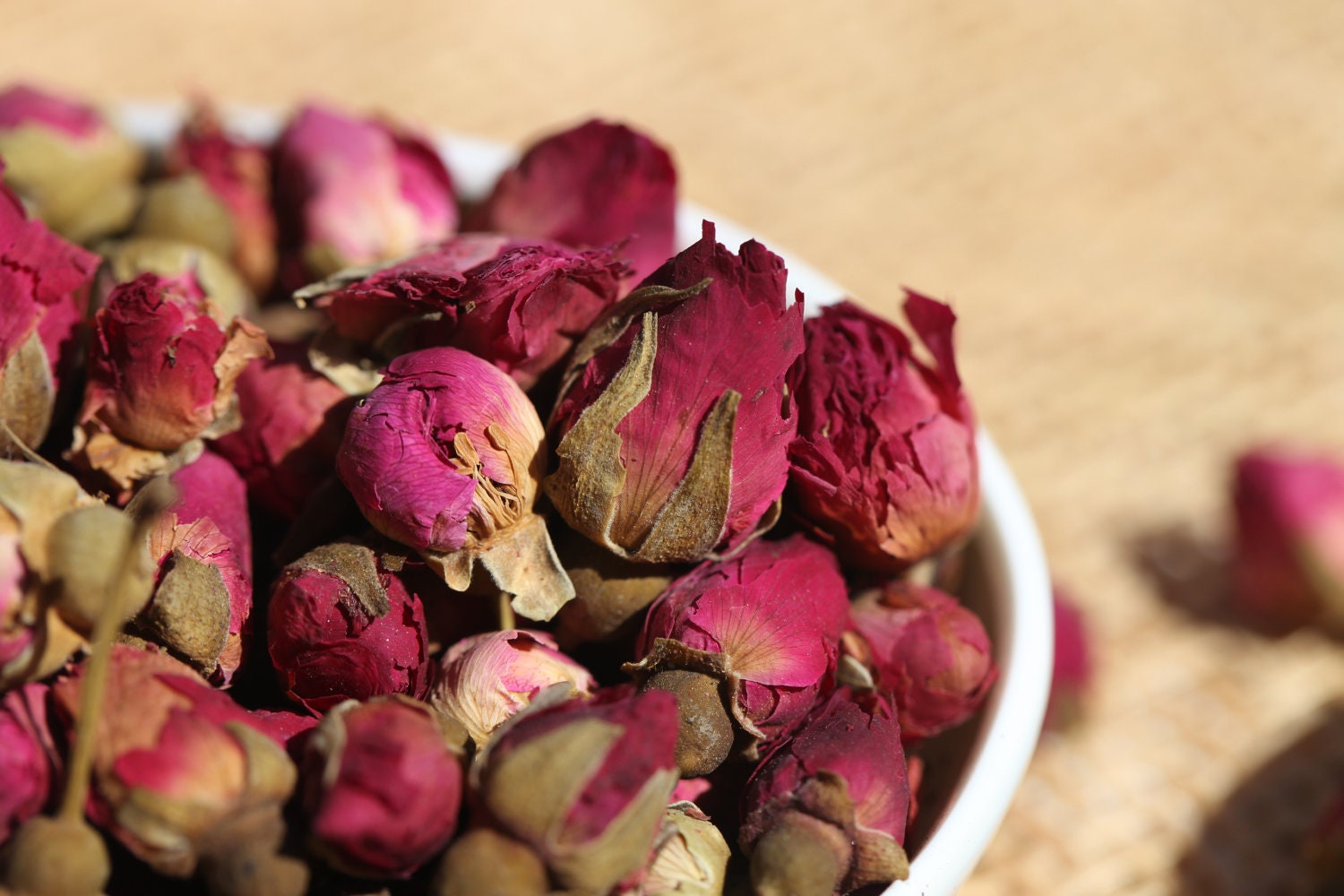 Herbal Infusion - Dried Rosebud Loose Leaf Tea NET 30 grams / 1.06 oz