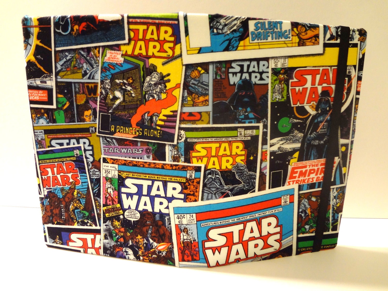 COMIC STAR WARS Fabric Kindle Fire keyboard Nook Playbook Nexus Streak Galaxy Flyer Sony Kobo Cover Hard Case