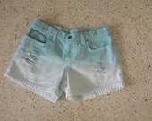 ON SALE  Vintage Ralph Lauren High Waisted Shorts (teal)