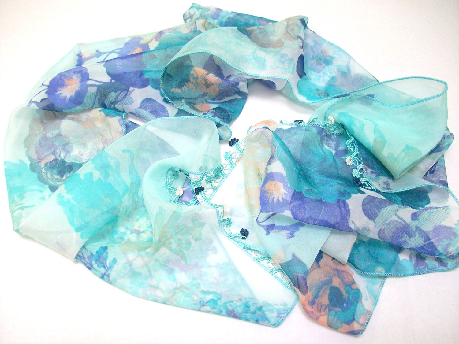 Infinity scarf - summer Fashion scarf,chiffon fabric,soft,gift ideas,for woman,woman scarves