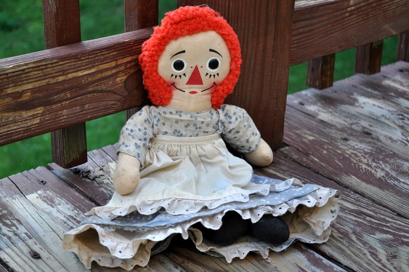 Vintage Knickerbocker Raggedy Ann era 1930's - 1940's