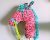 Stick Pony, Hobby Horse, Horse on a stick Made to Order custom order