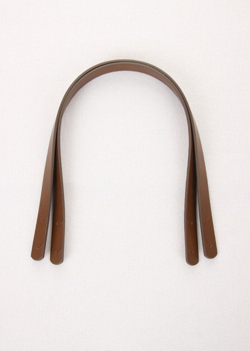 1 Pair 21.5 inches long PU Leather Bag Handles with Sewing Holes
