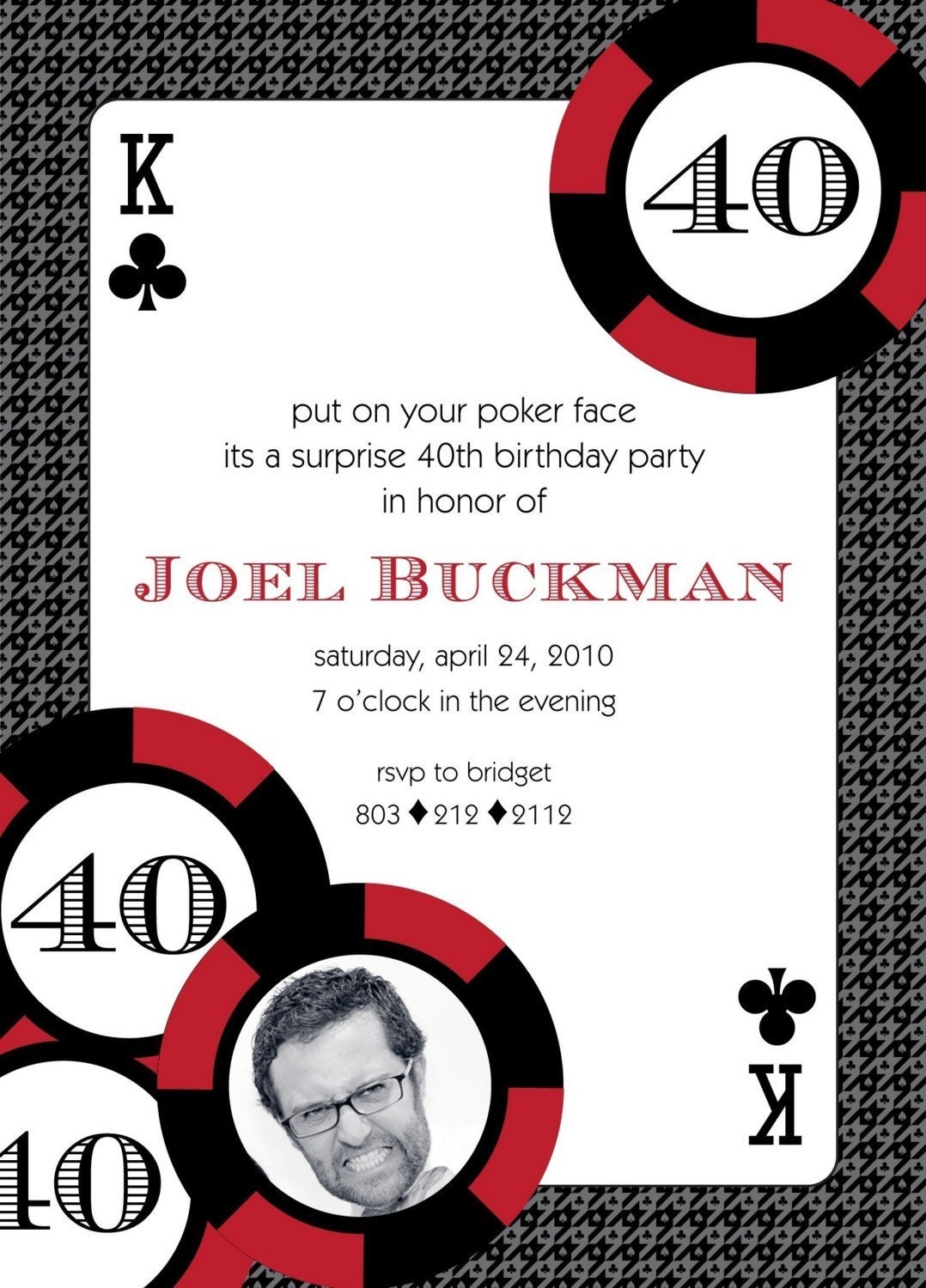 Casino Birthday Theme