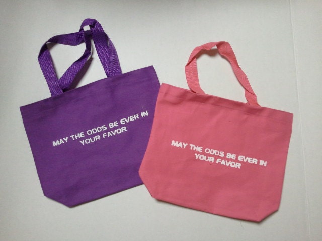 Hunger Games inspired tote bag for girls imperfect runs