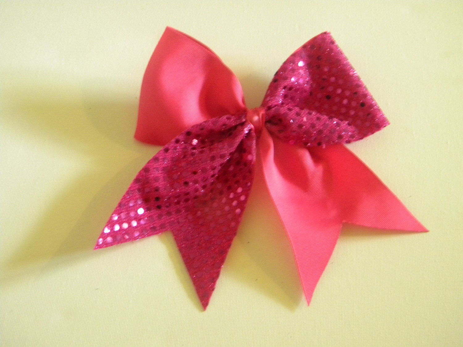 Cheap Breast Cancer Awareness Cheerleading Bows