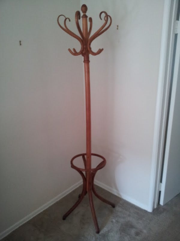 Victorian bentwood hat and coat rack by Industrialsalvation