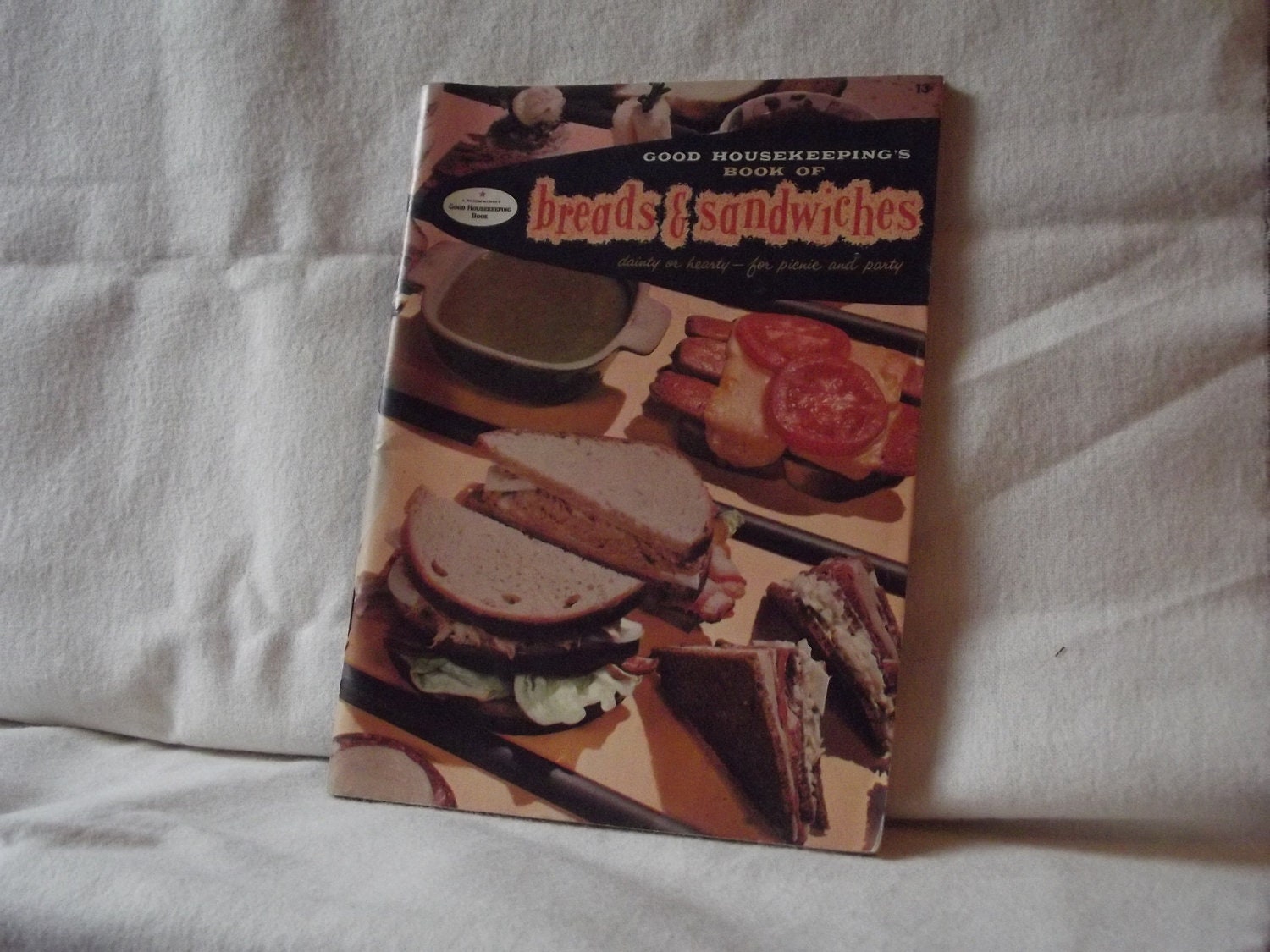 Vintage Cookbook Good Housekeeping Breads and Sandwiches Recipes from 1958