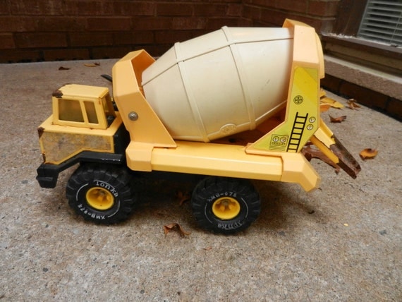 vintage tonka cement truck