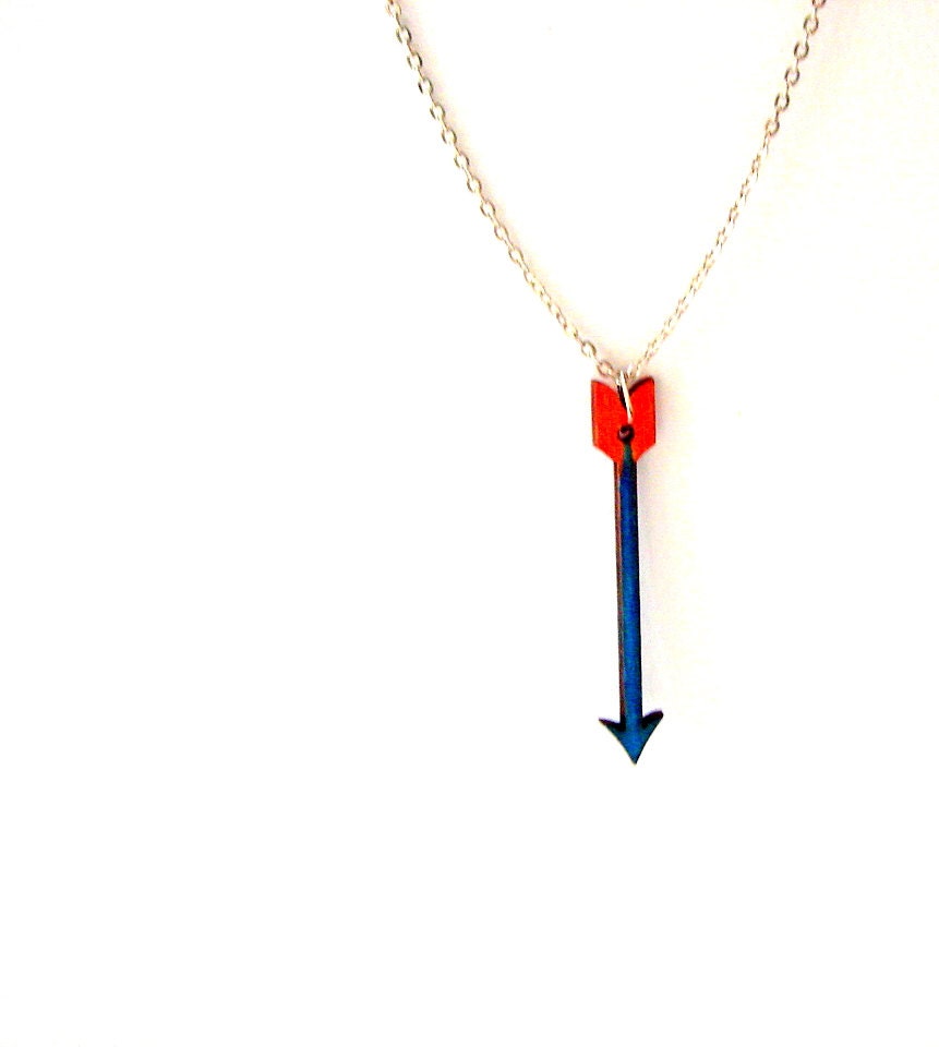 Wood Arrow Necklace - LiKeGjewelry